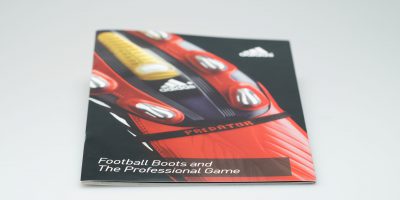 Adidas Broschüre Katalog FOOTBALL BOOTS AND THE PROFESSIONAL GAME