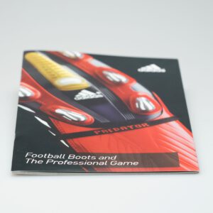 Adidas Broschüre Katalog FOOTBALL BOOTS AND THE PROFESSIONAL GAME